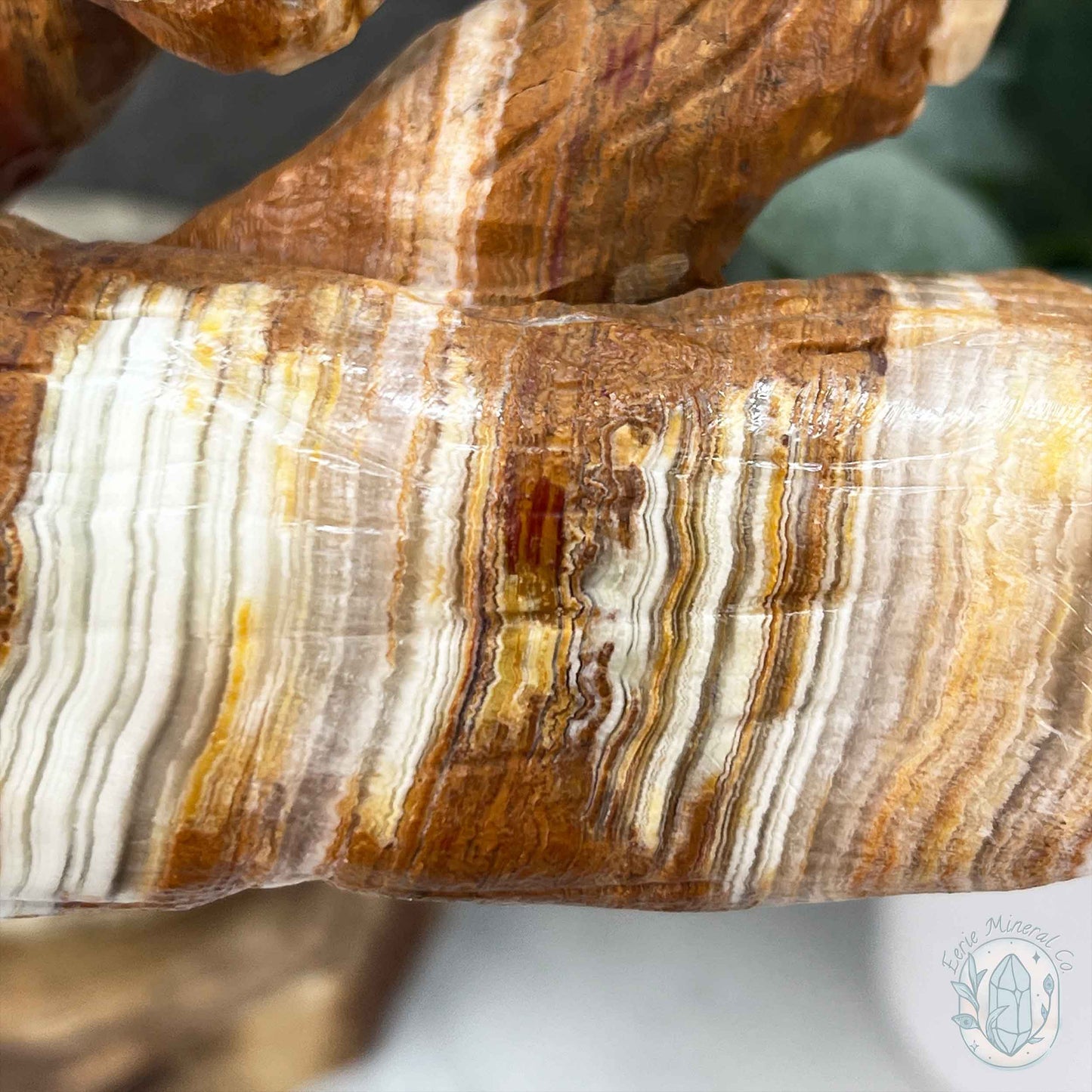 Afghanistan Jade aka Bowenite Mushroom Carving