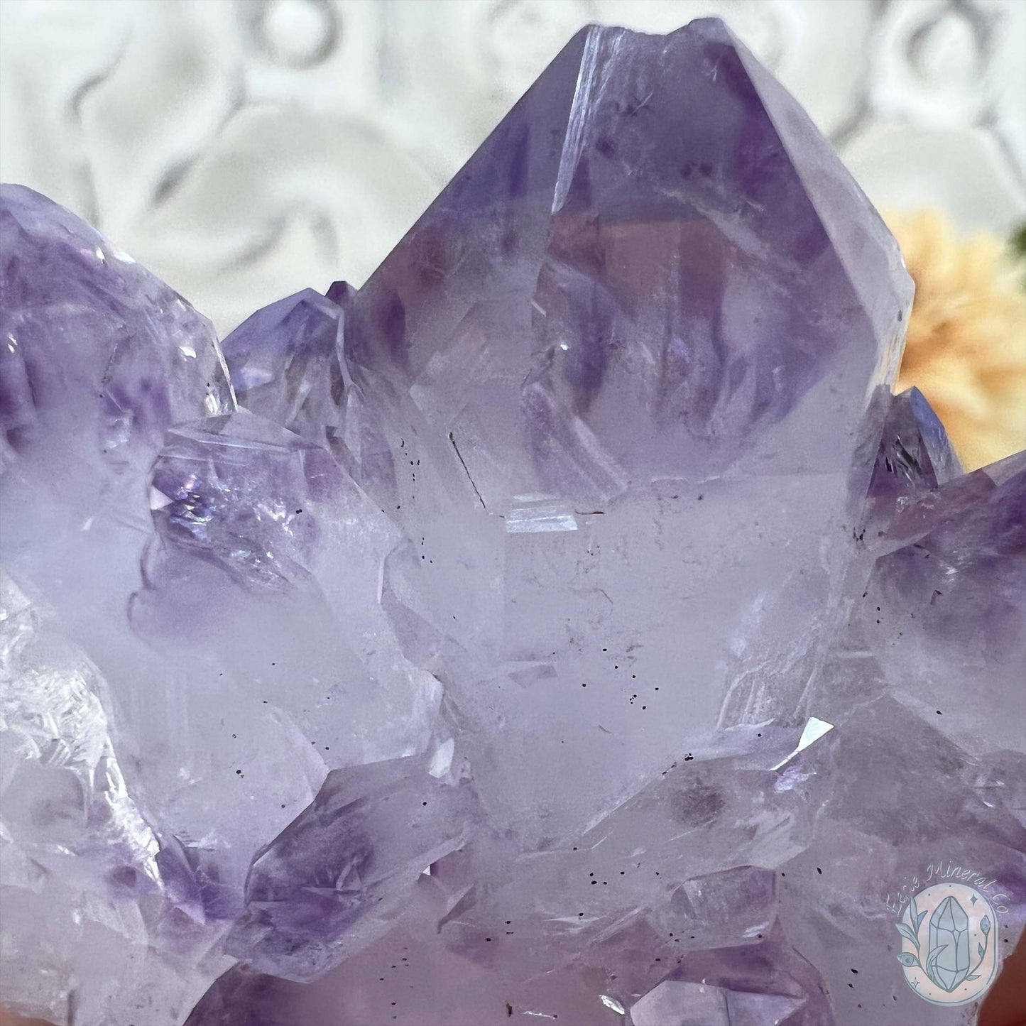 Brazilian Phantom Amethyst Crystal Cluster