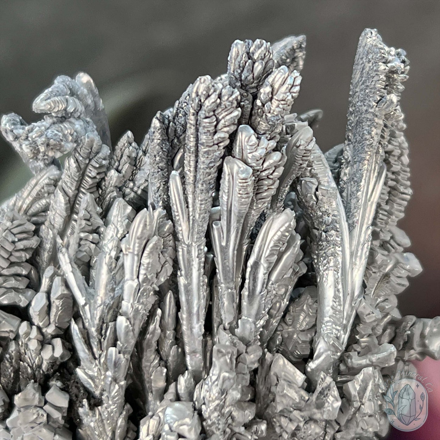 Natural Raw Silver Magnesium Display Specimen