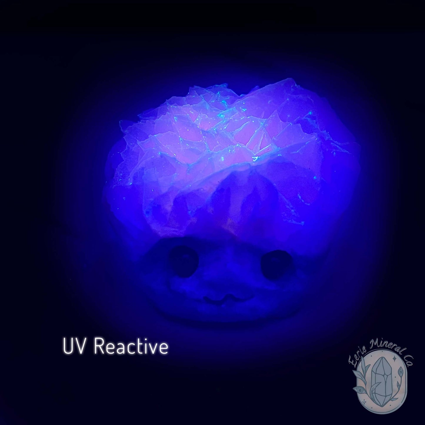 UV Reactive Bladed Hedgehog Specimen