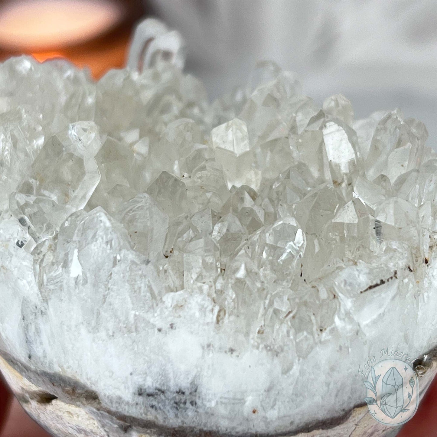 Clear Quartz Hedgehog Crystal Cluster