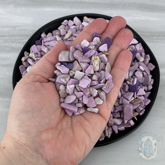 Raw Phosphosiderite Stone Chips