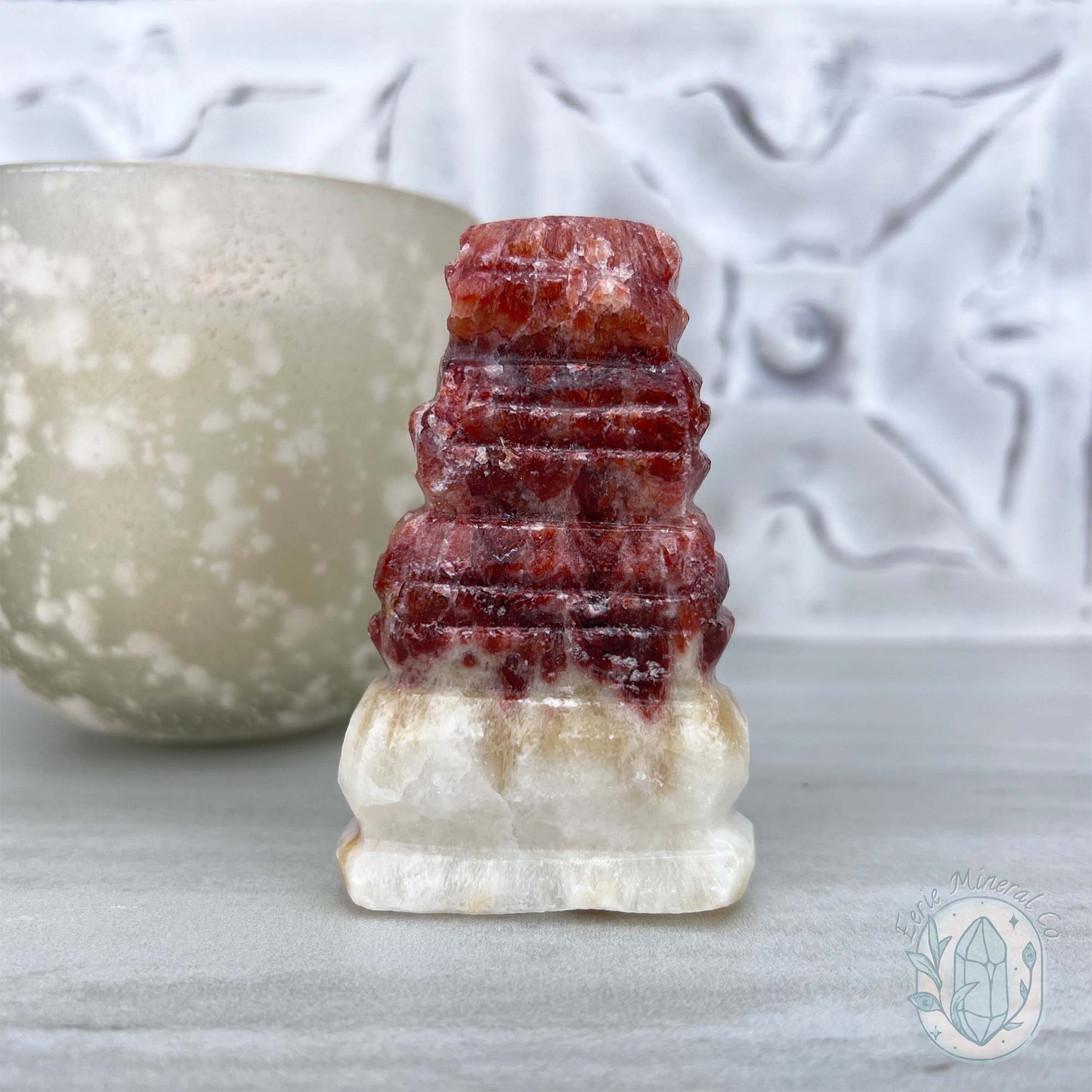 Pork Stone, Bacon Stone Slice Specimen