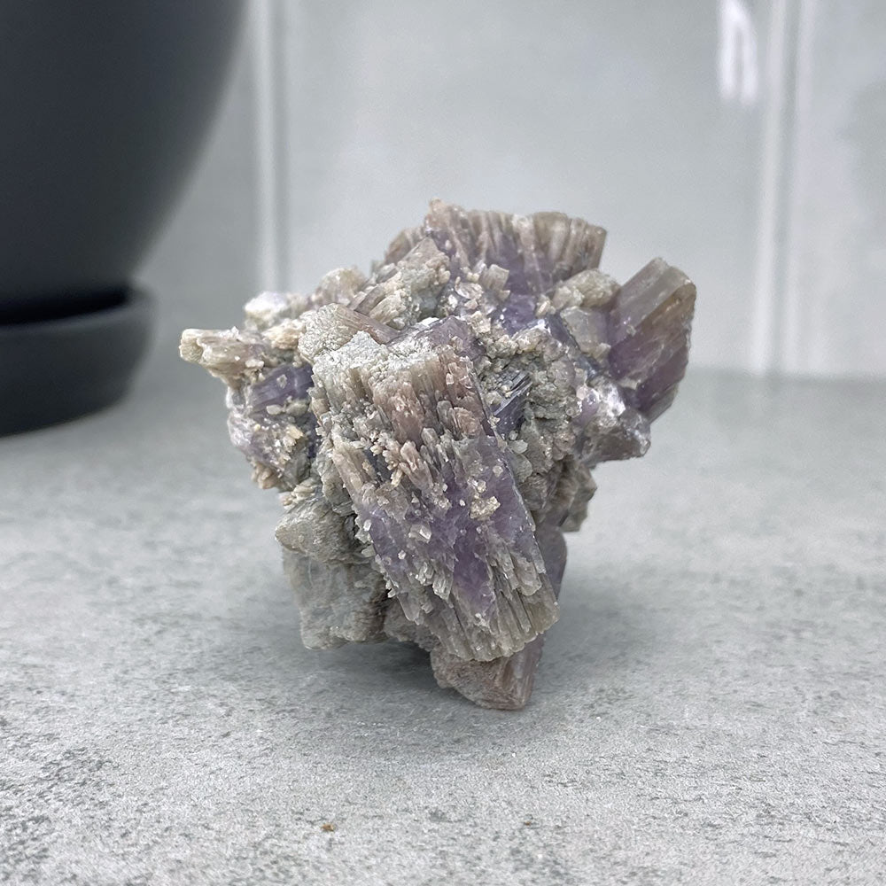 Natural Purple Aragonite Cluster