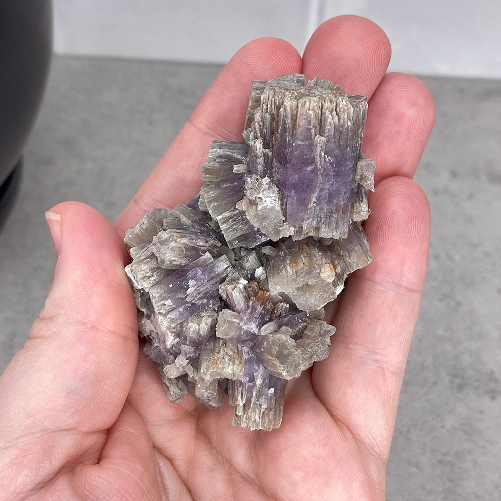 Natural Purple Aragonite Cluster