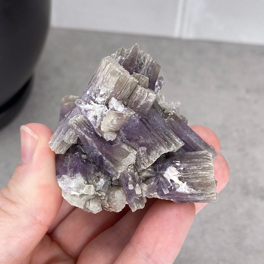 Natural Purple Aragonite Cluster