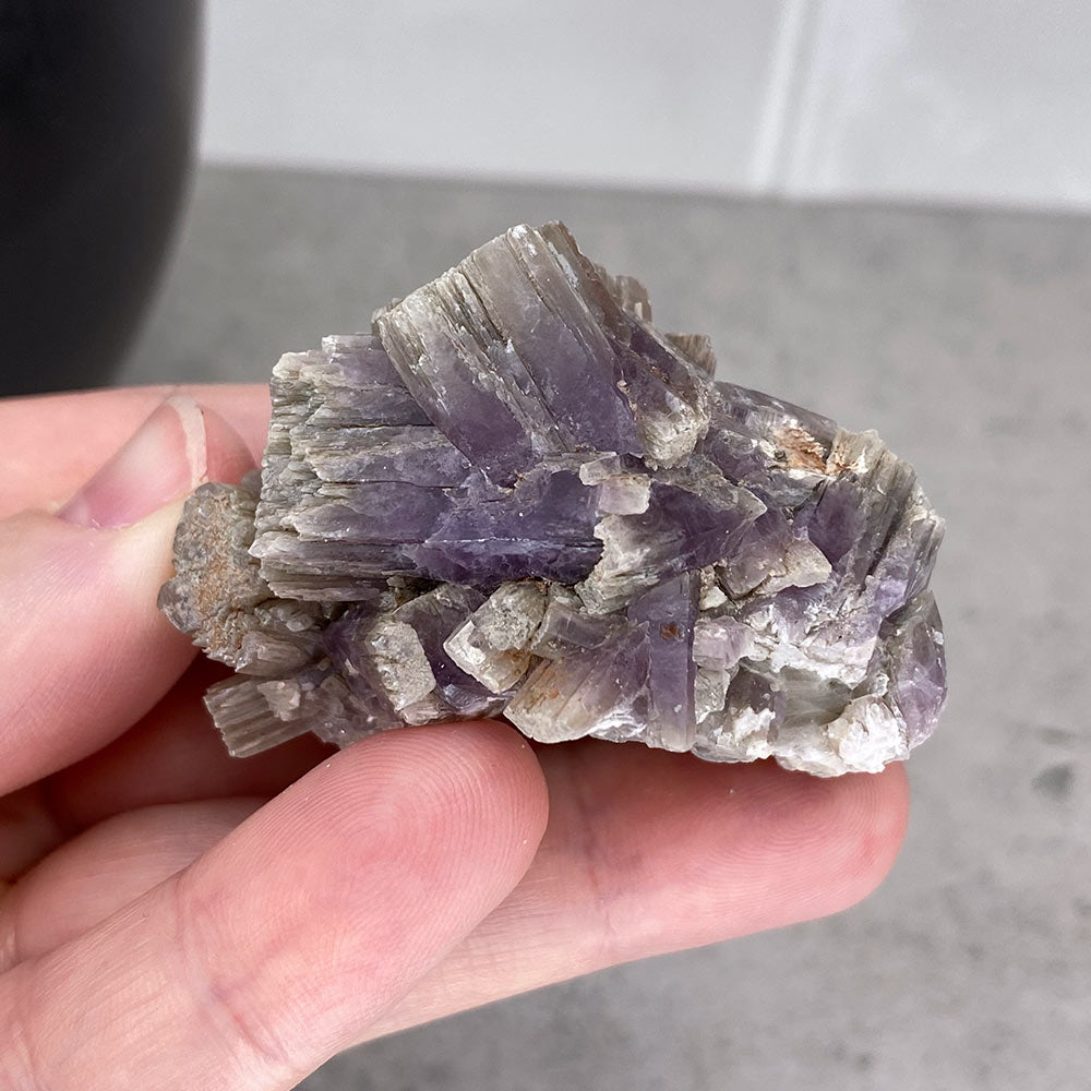 Natural Purple Aragonite Cluster