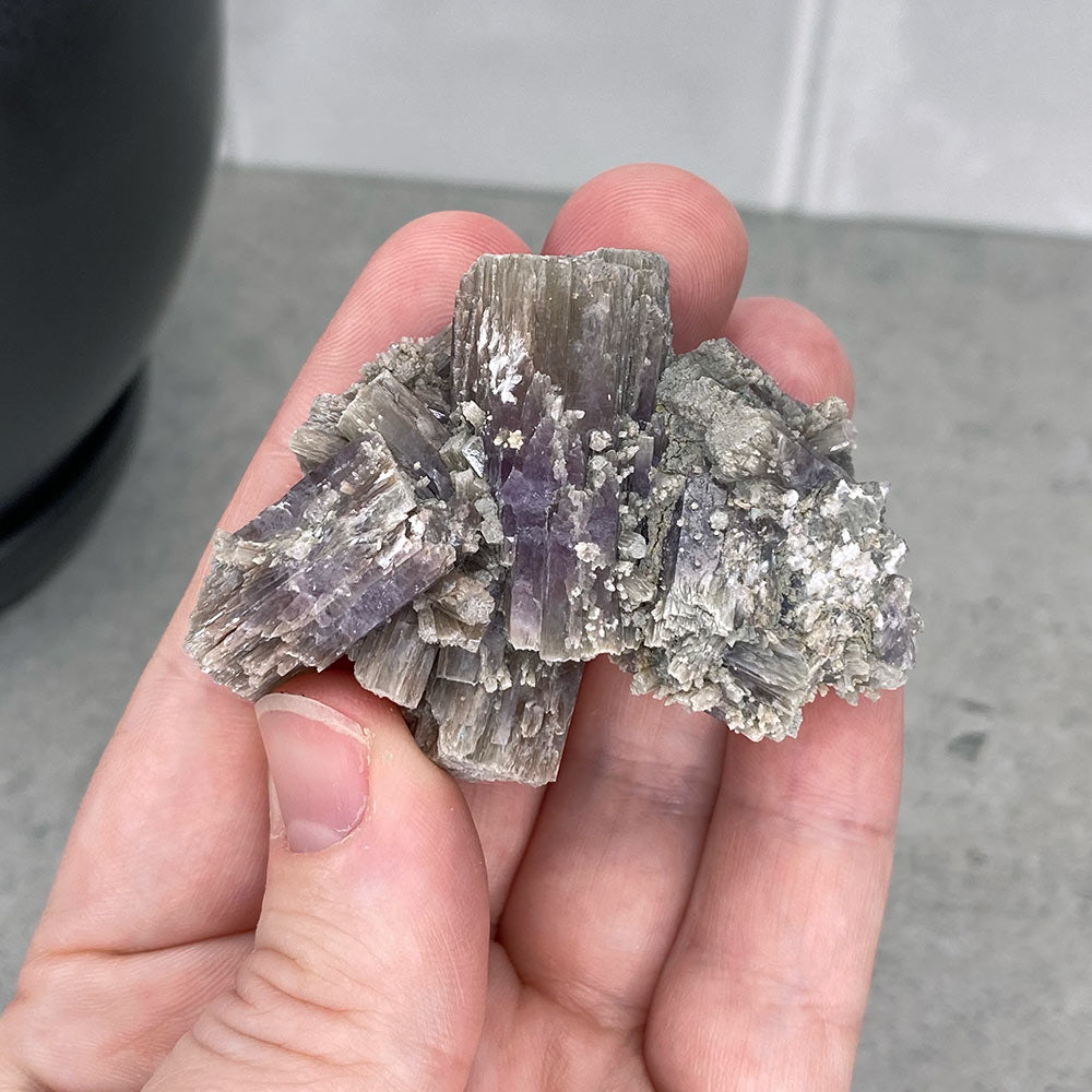 Natural Purple Aragonite Cluster