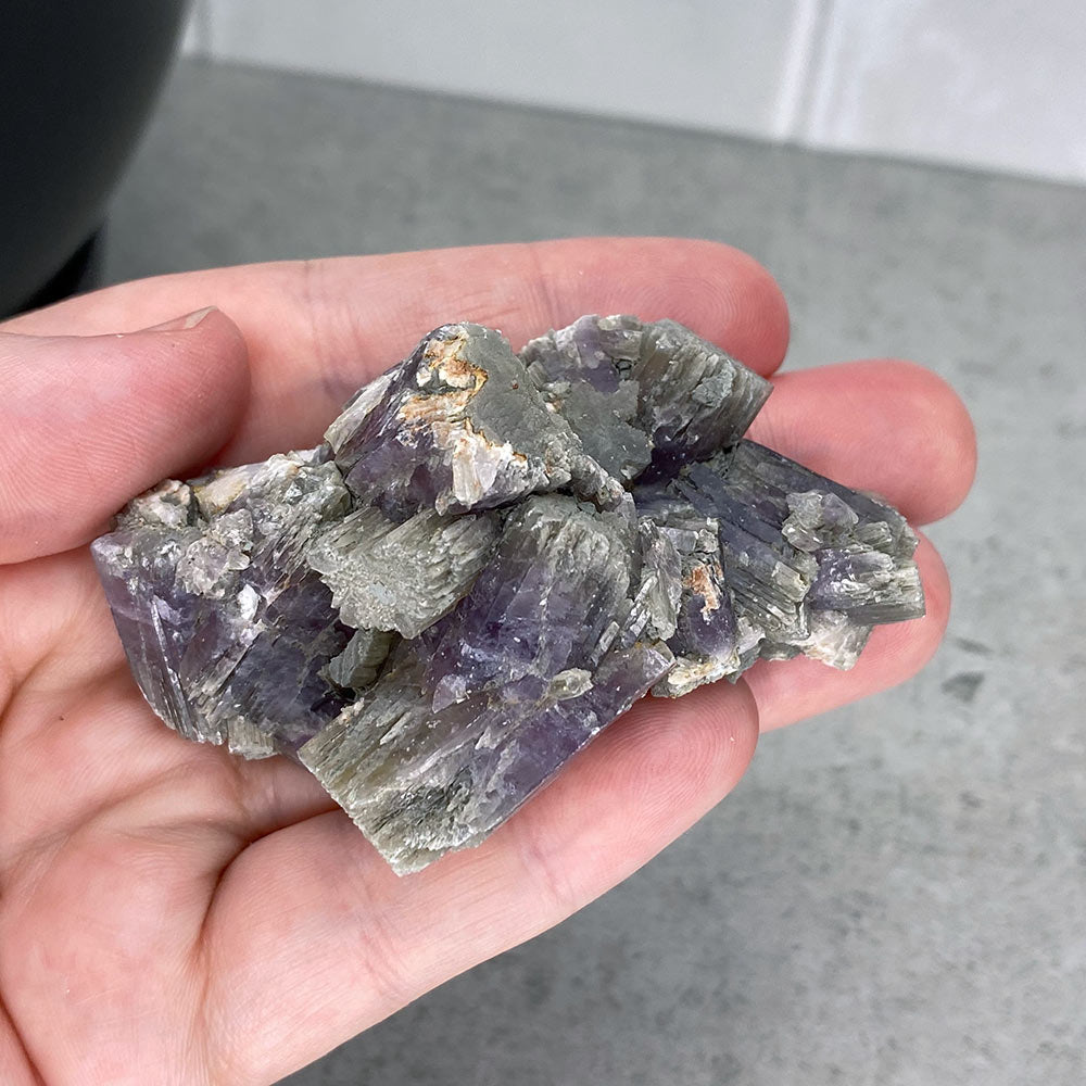 Natural Purple Aragonite Cluster