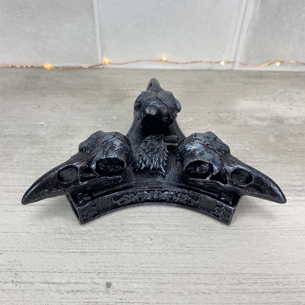 Raven Skull Sphere Holders