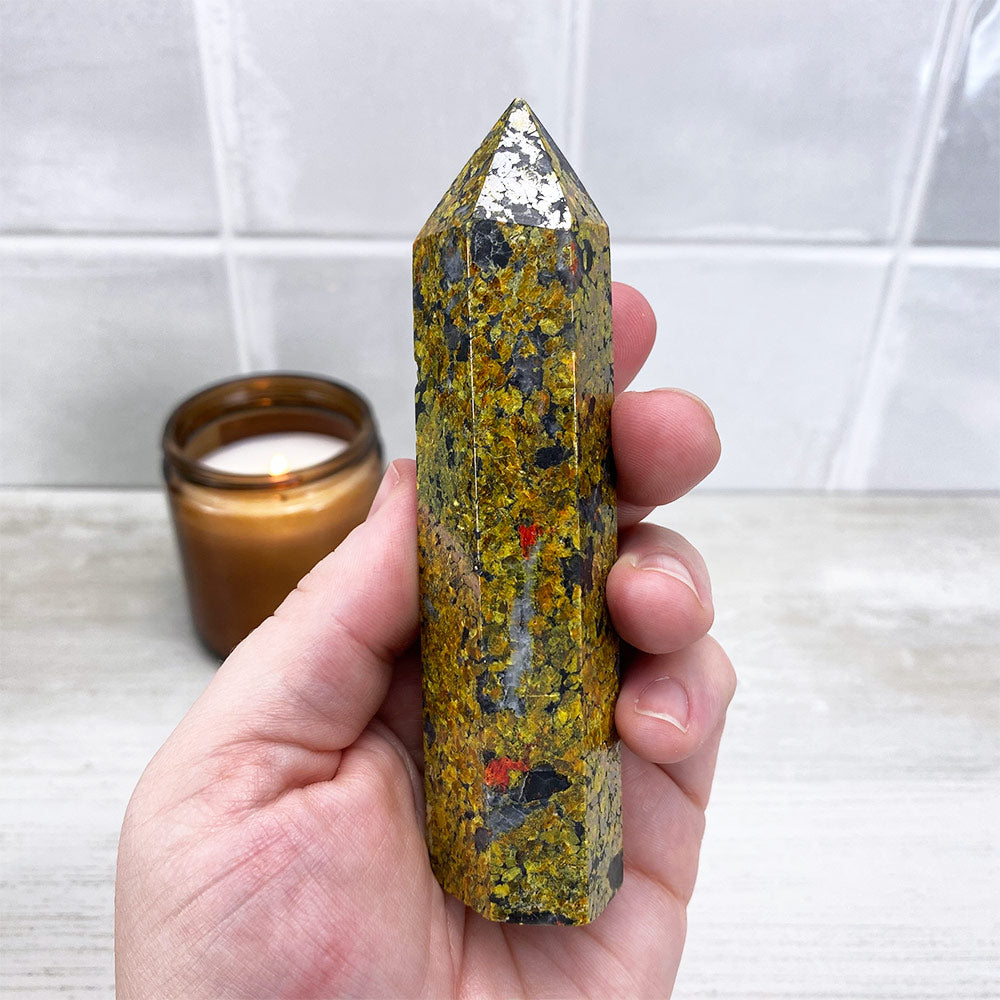 Rare Realgar and Orpiment Tower