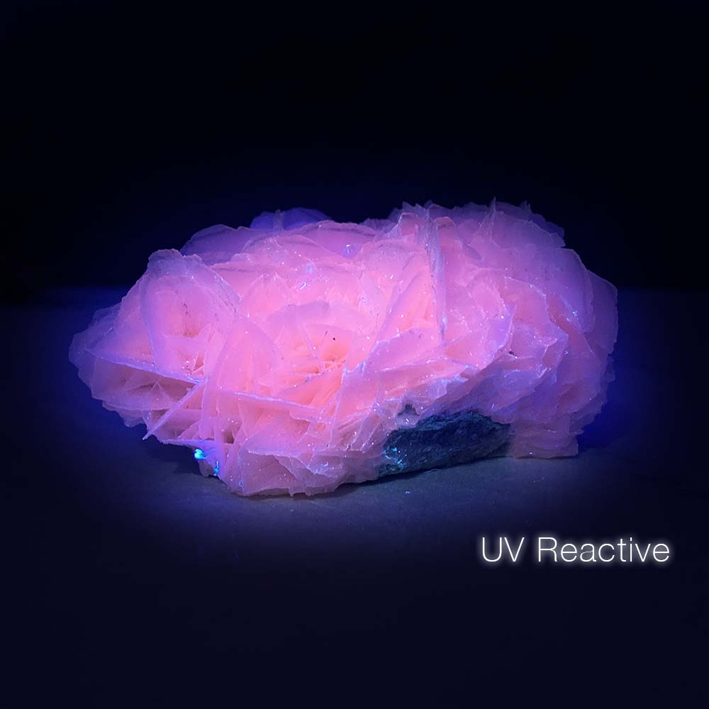 UV Reactive Bladed Calcite Specimen