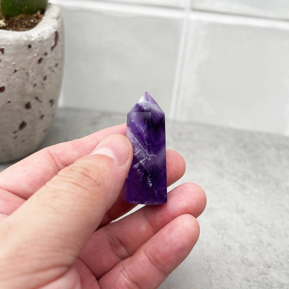 chevron dream amethyst tower