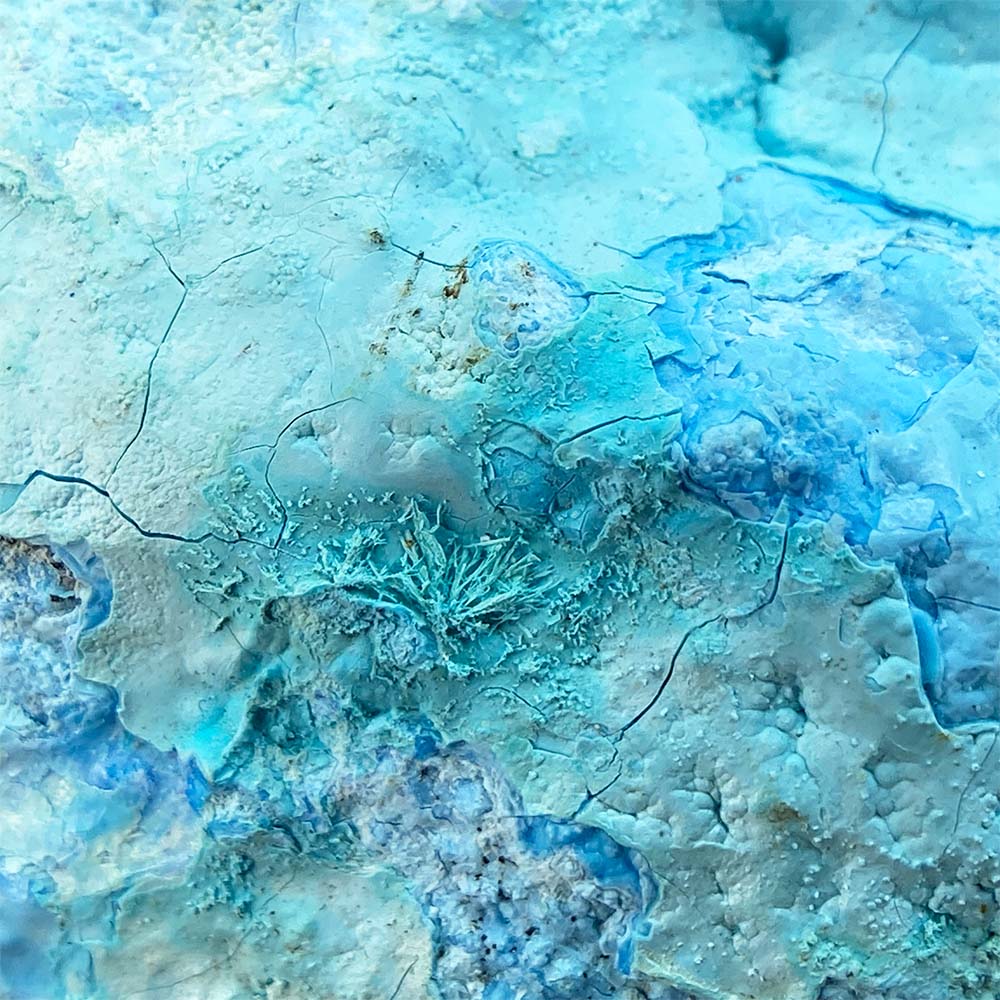 Chrysocolla With Azurite Specimen