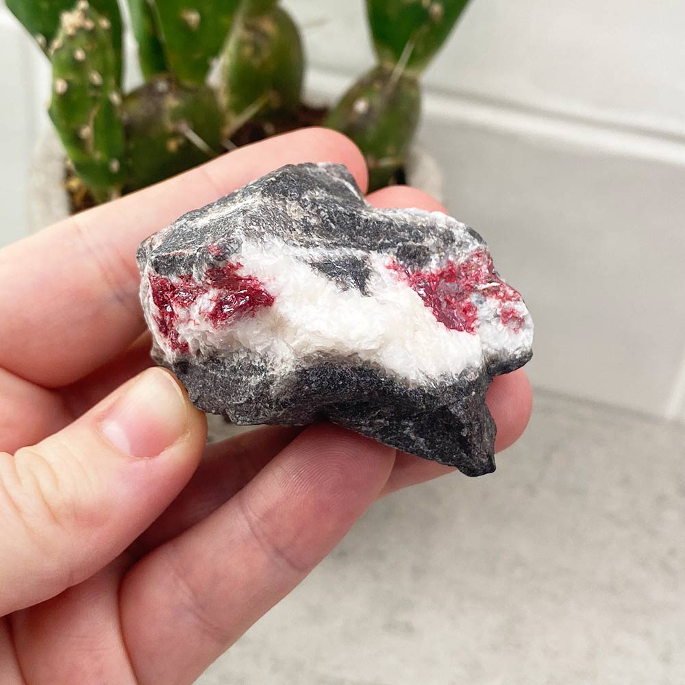 Natural Cinnabar Stone Specimen