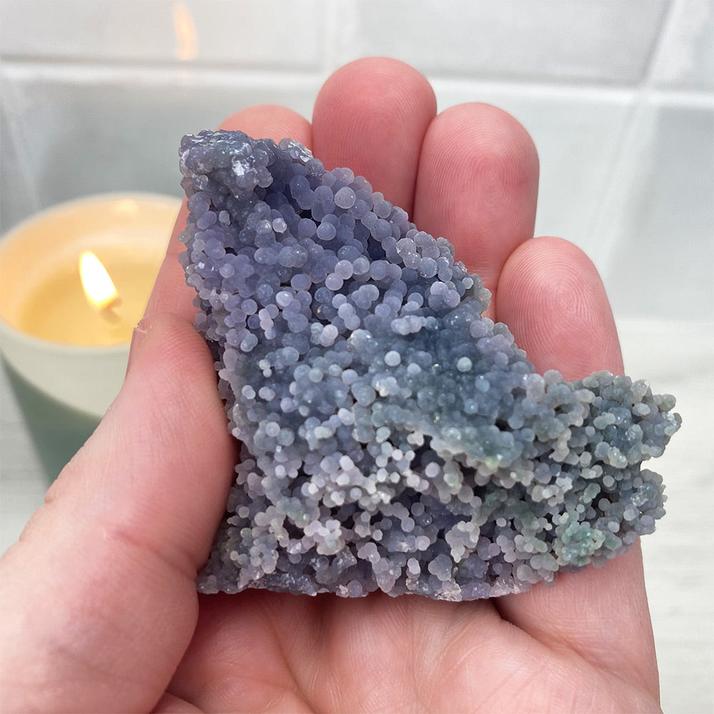 Natural Grape Agate Specimen