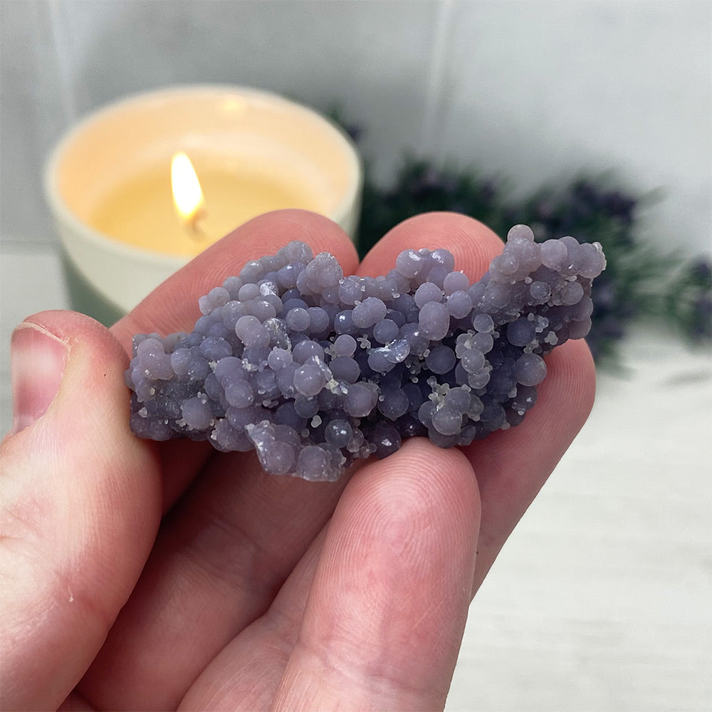 Natural Grape Agate Specimen