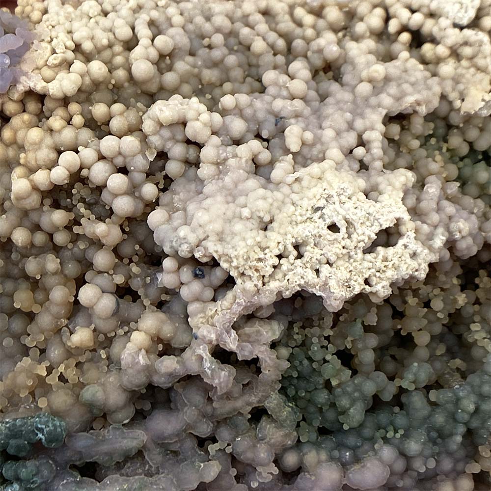 Natural Purple Grape Agate Specimen
