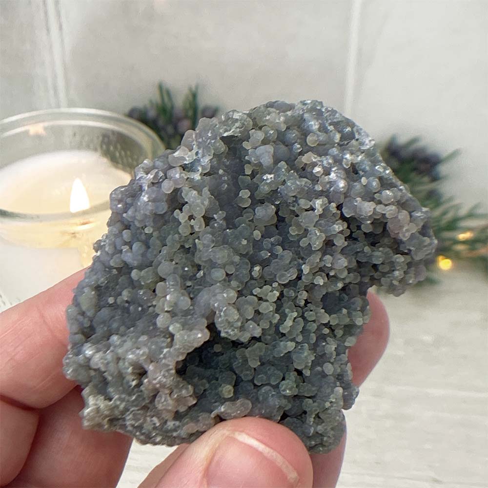 Natural Grape Agate Specimen