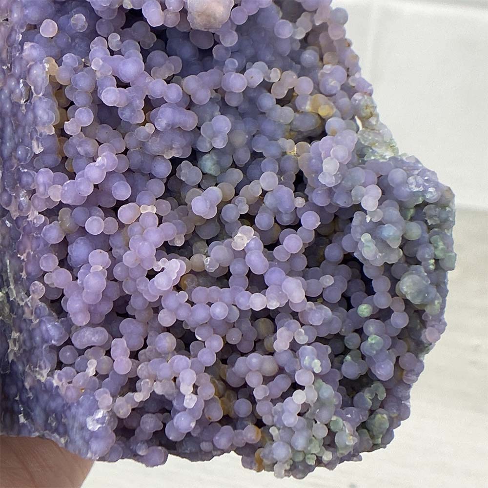 Natural Purple Grape Agate Tower