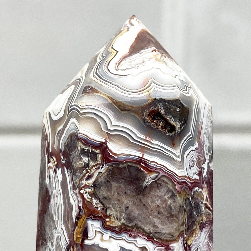 Polished Mexican Agate Tower