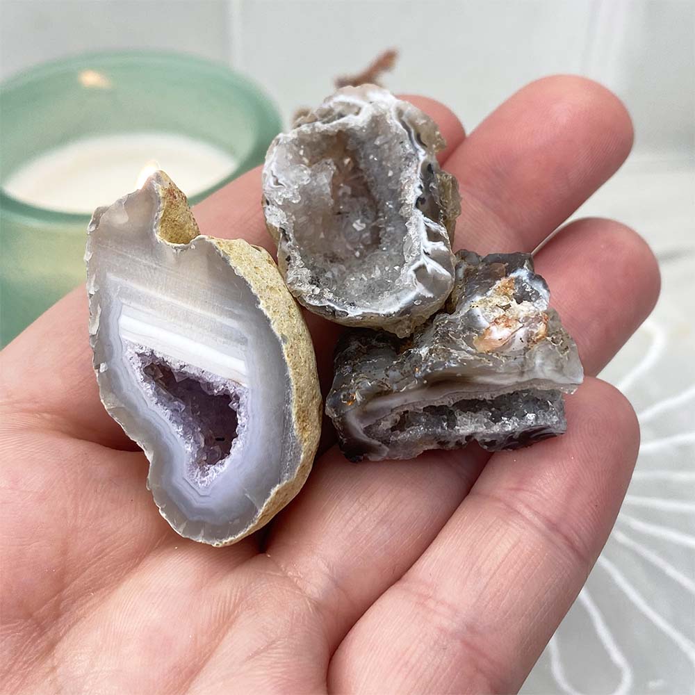 Trio Group Of Mini Geodes