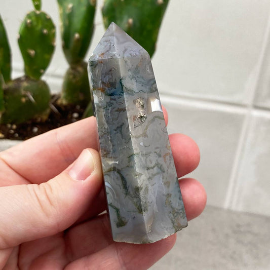 moss agate tower