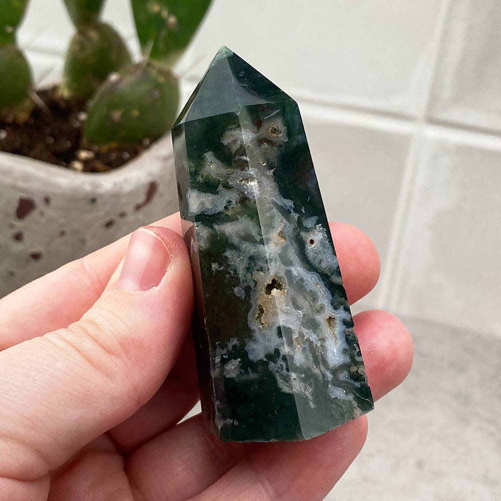 moss agate tower