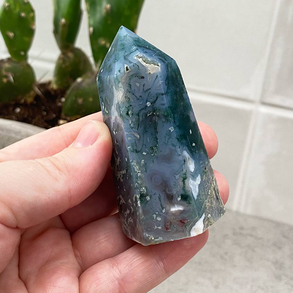 moss agate tower