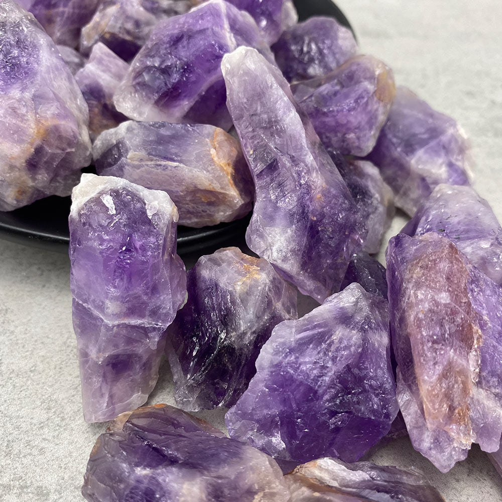 Natural Rough Amethyst Stones