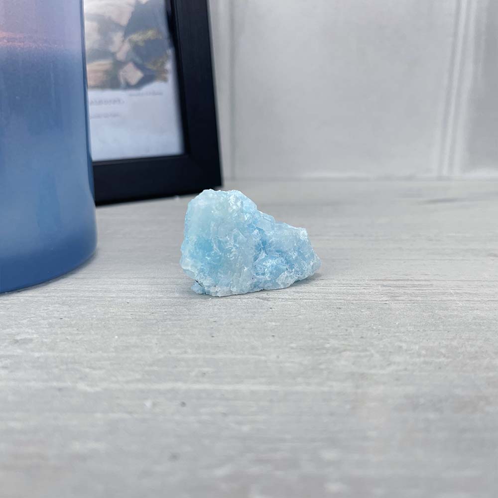 Natural Blue Aragonite Rough Stones