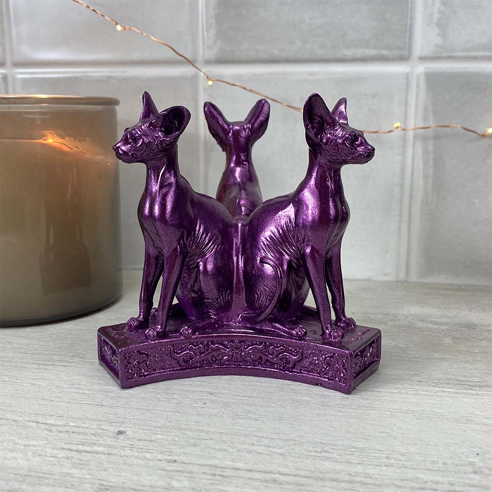Sphynx Cat Egyptian Styled Sphere Holders