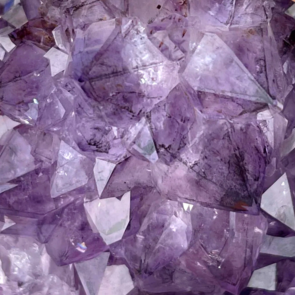 Brazilian Purple Amethyst Crystal Cluster