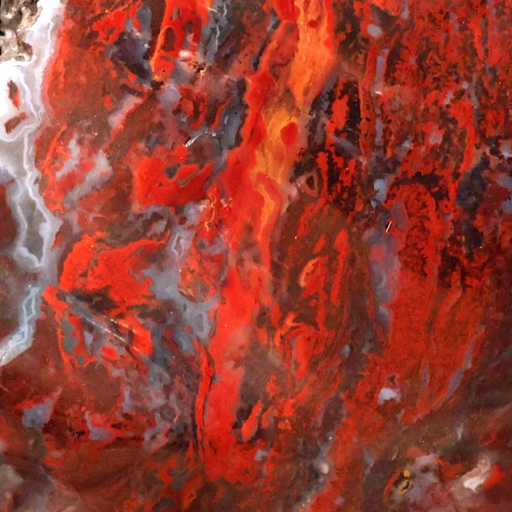 Natural Red Warring States Agate Stone