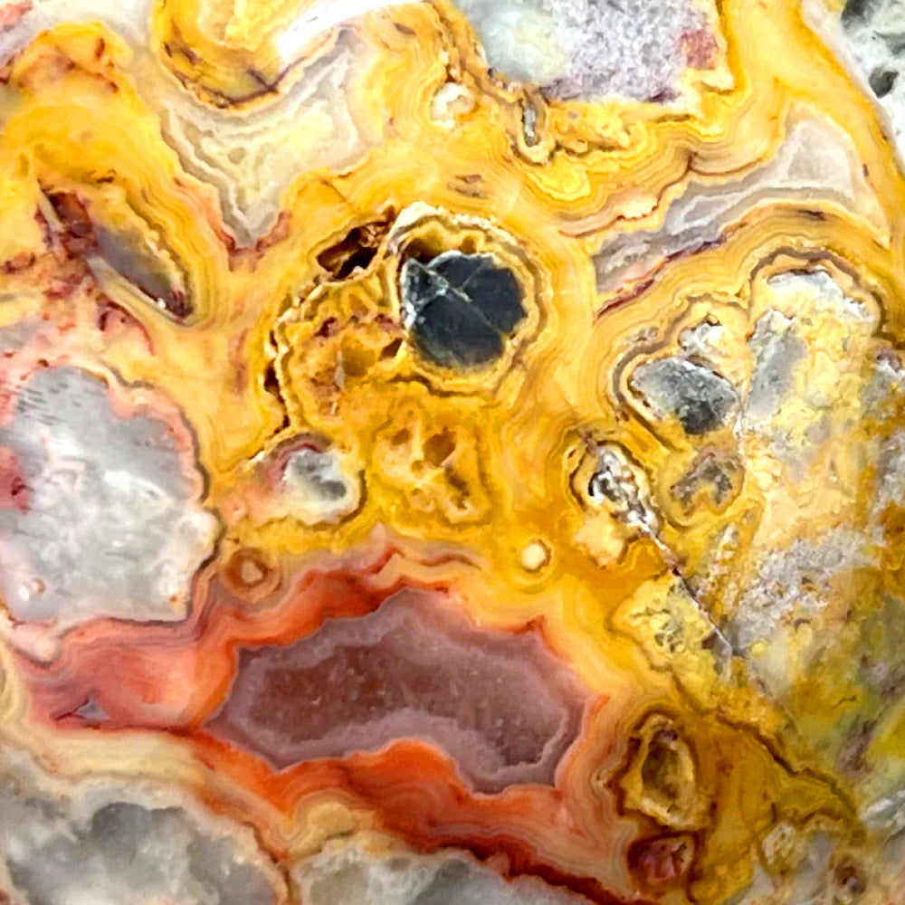 Crazy Lace Agate Crystal Stone Material