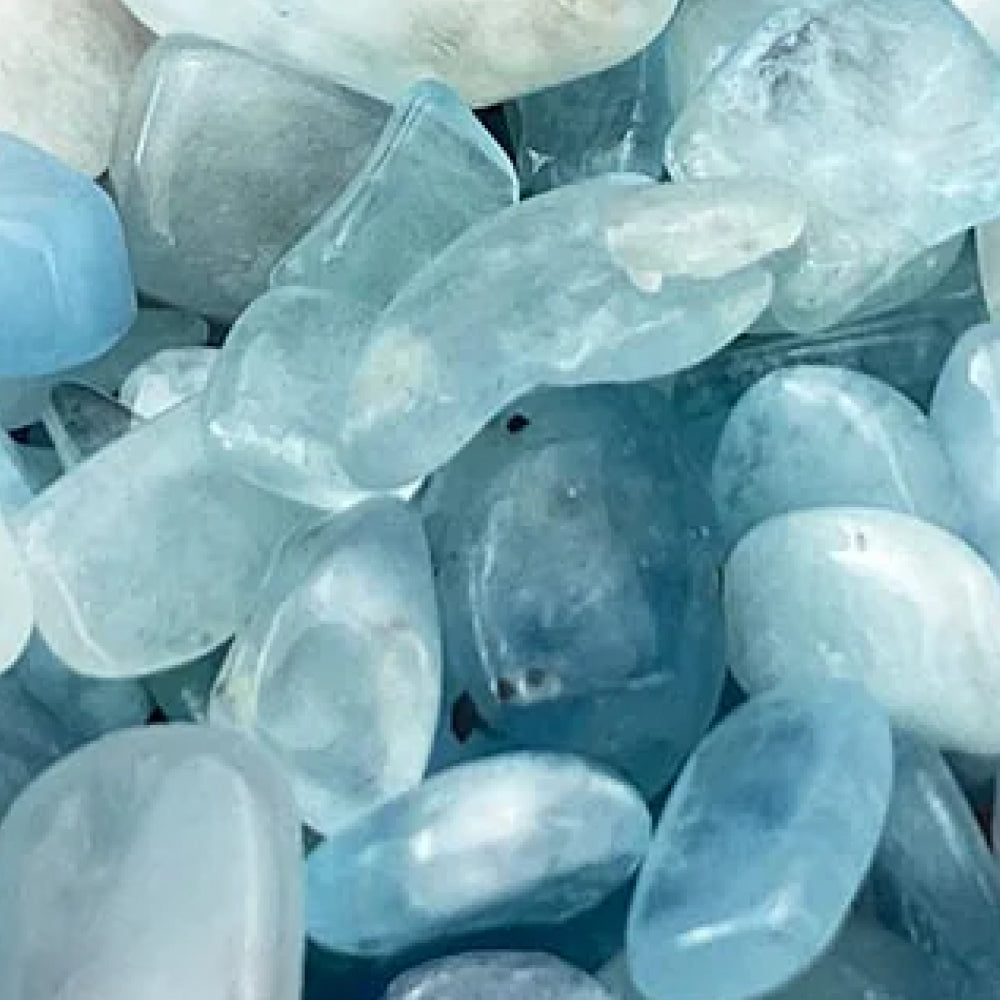 raw aquamarine specimen