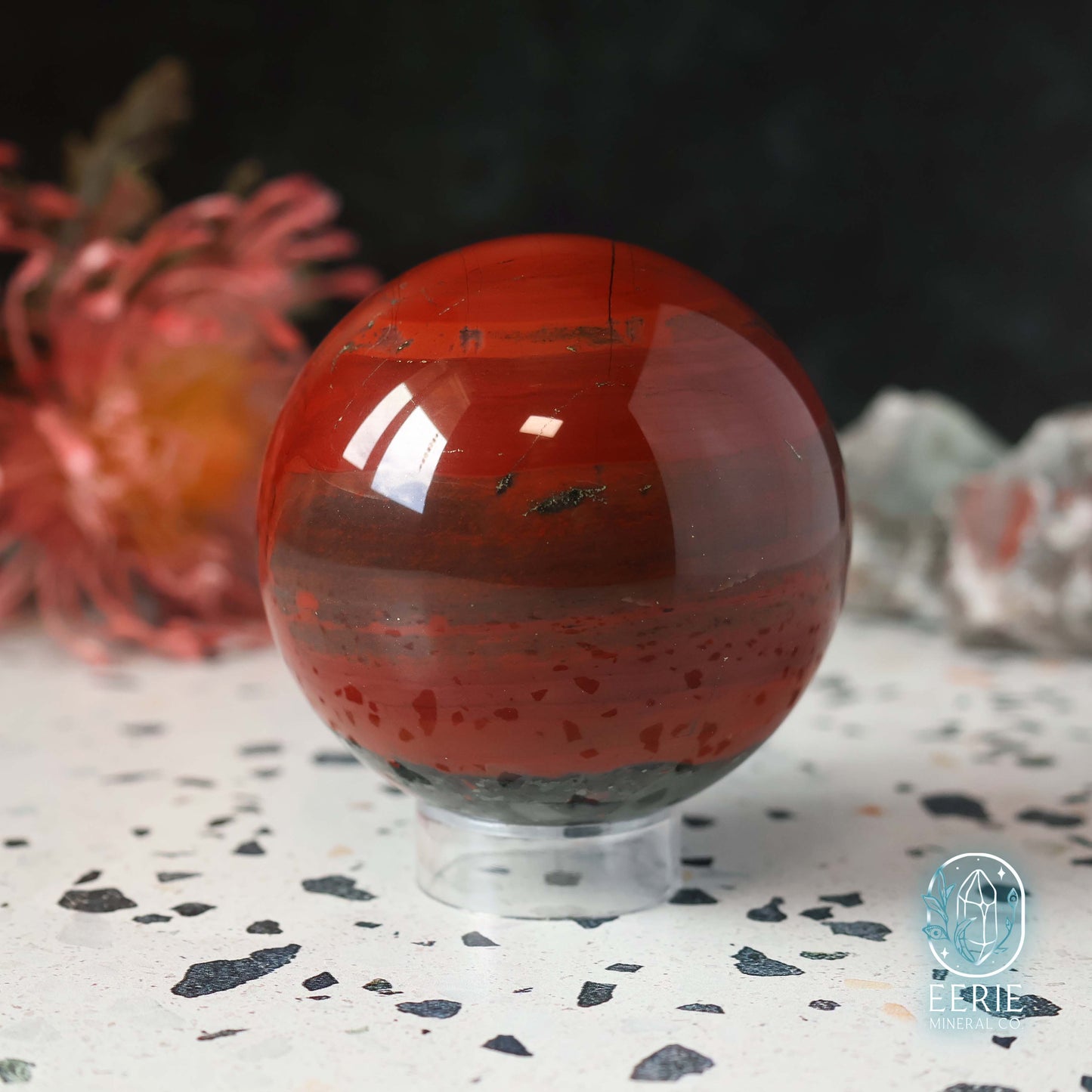 African Bloodstone Sphere