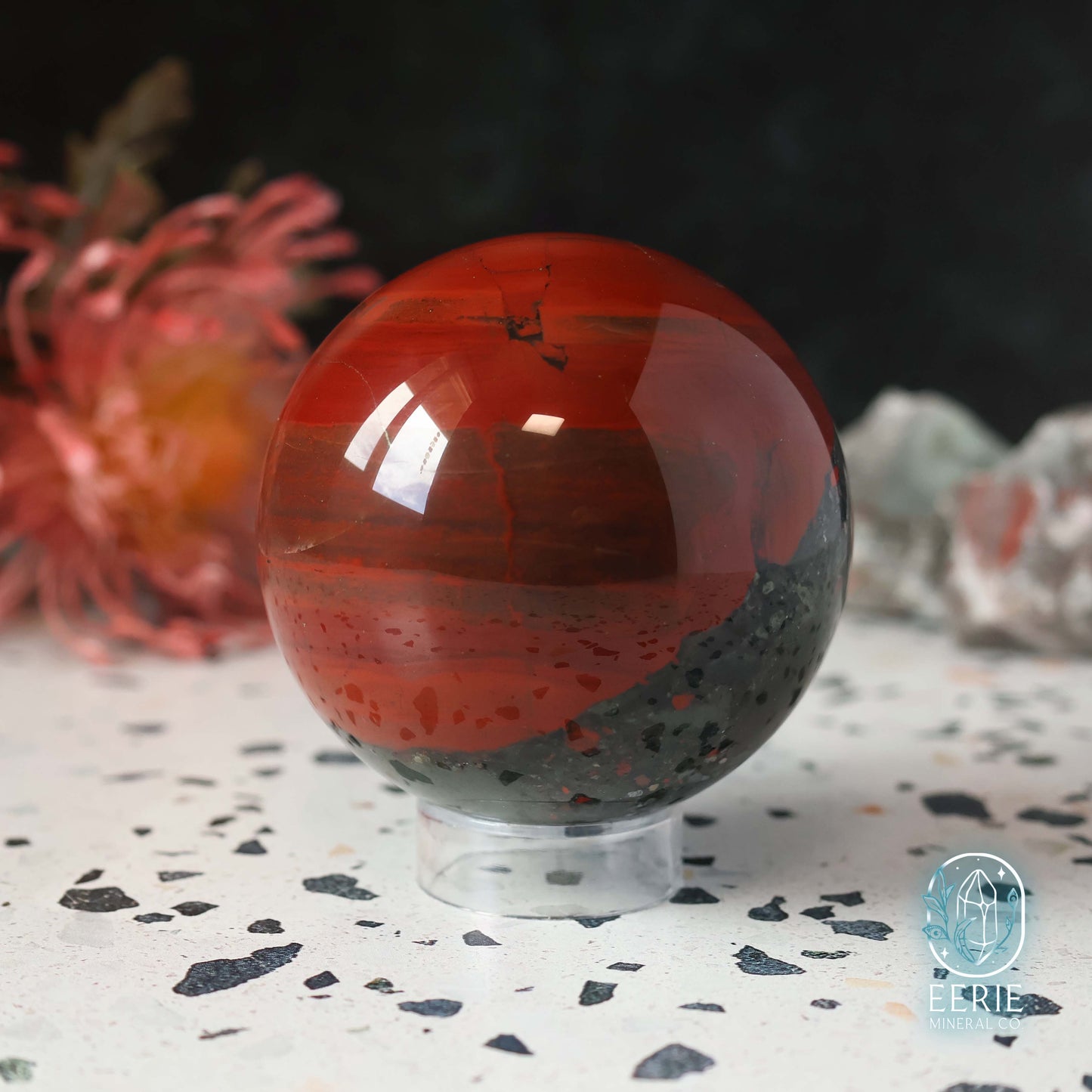 African Bloodstone Sphere