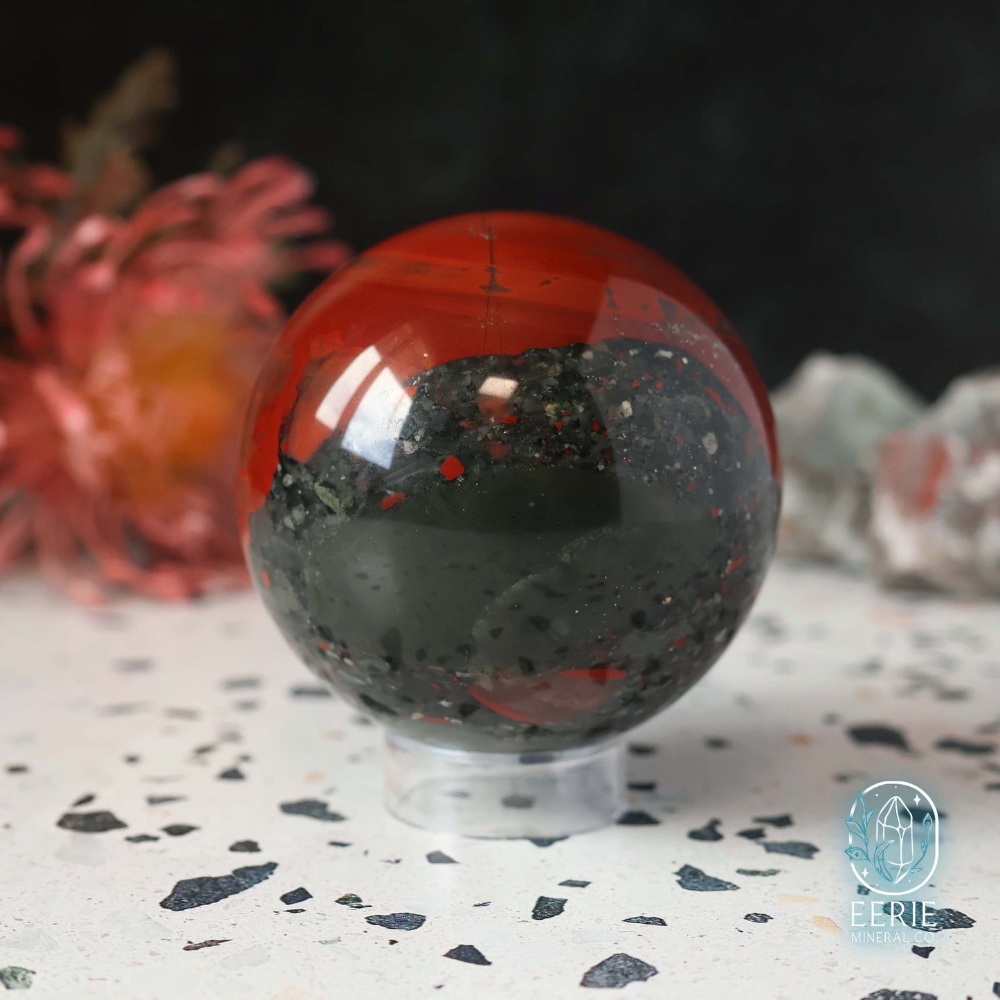 African Bloodstone Sphere