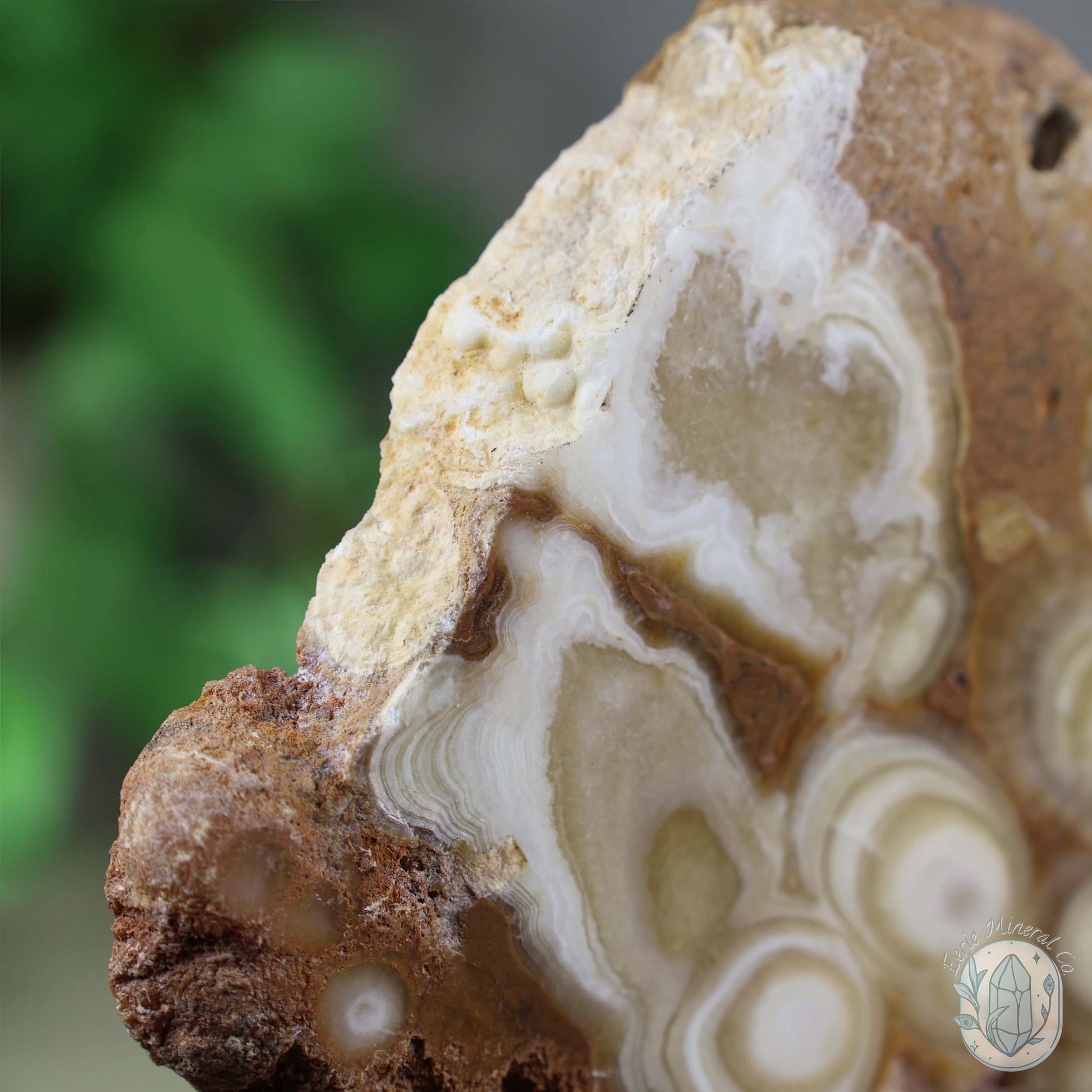 Polished Amber Calcite Slab ~ UV Reactive
