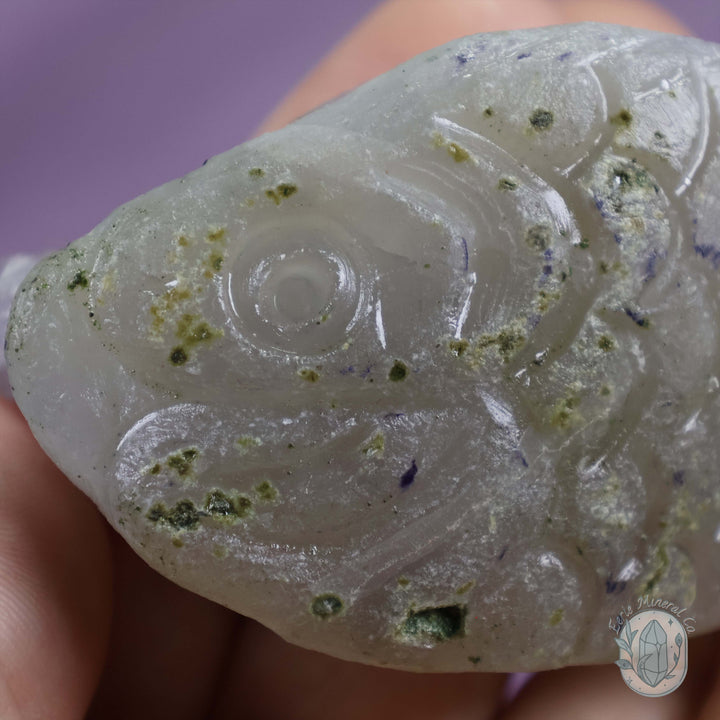 Amethyst Fish Carving "Crystal Cutie"