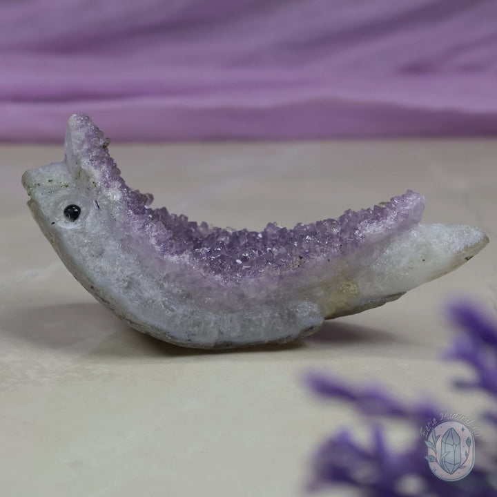 Amethyst Fish Carving "Crystal Cutie"