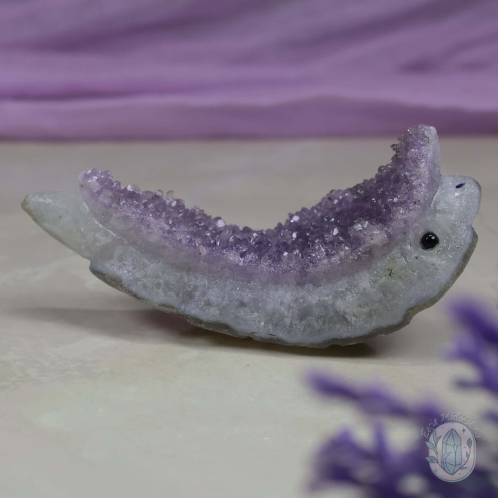 Amethyst Fish Carving "Crystal Cutie"