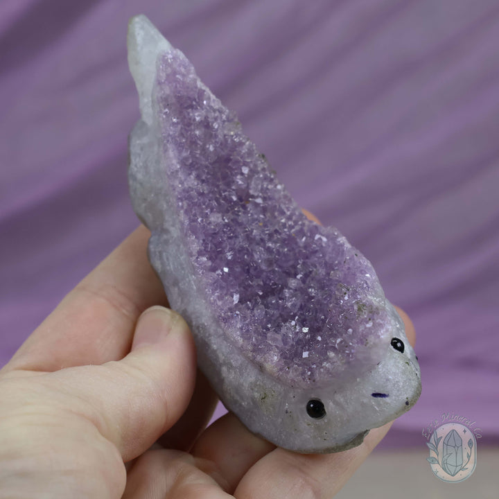 Amethyst Fish Carving "Crystal Cutie"