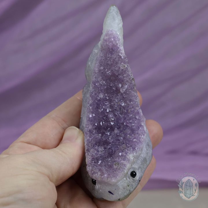 Amethyst Fish Carving "Crystal Cutie"