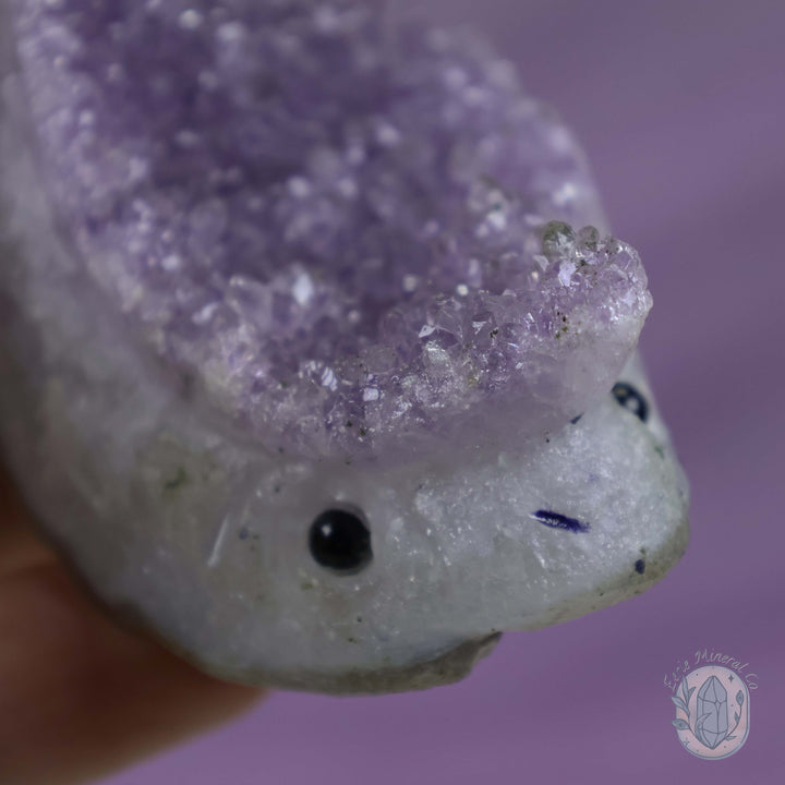 Amethyst Fish Carving "Crystal Cutie"