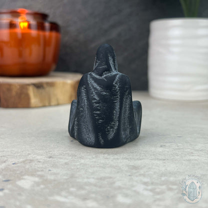 Black Obsidian Mini Grim Reaper Carvings