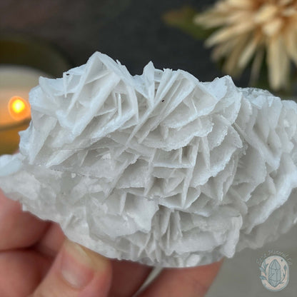 UV Reactive Bladed or Paper Calcite Pet Rock Carving