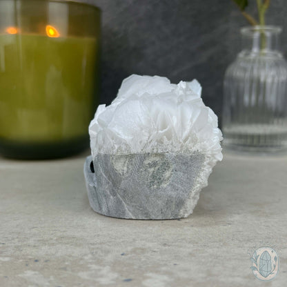 UV Reactive Bladed or Paper Calcite Pet Rock Carving