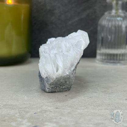 UV Reactive Bladed or Paper Calcite Pet Rock Carving